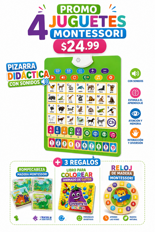 kit Montessori x 4