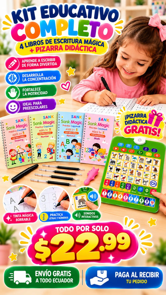LIBROS MAGICOS DE ESCRITURA